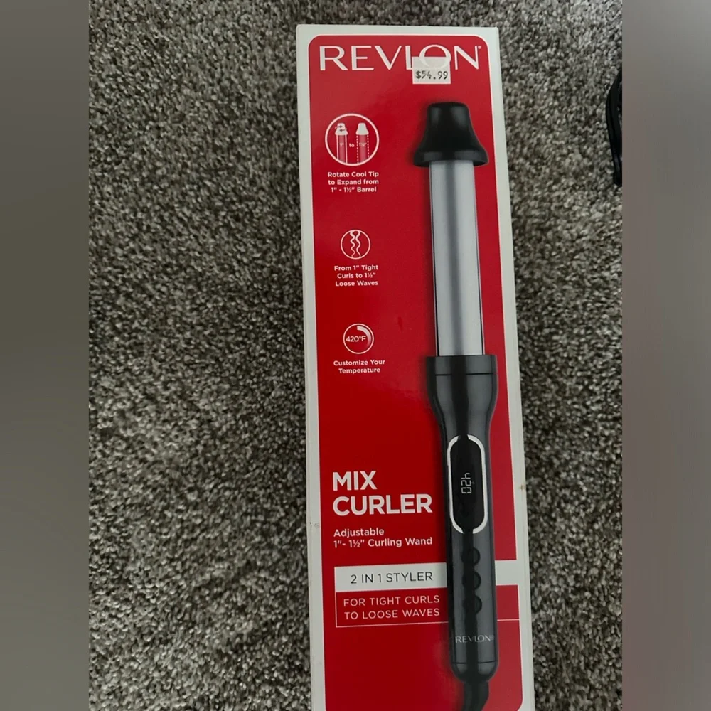 Revlon Mix Curler 2-in-1 Styler -NWT - Picture 3 of 4